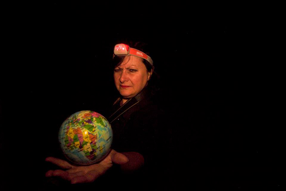 Nicole Panneton - La terre dans mes mains - Sonder la track - 18 juillet 2014 - Crédit photographique Julie Laurin