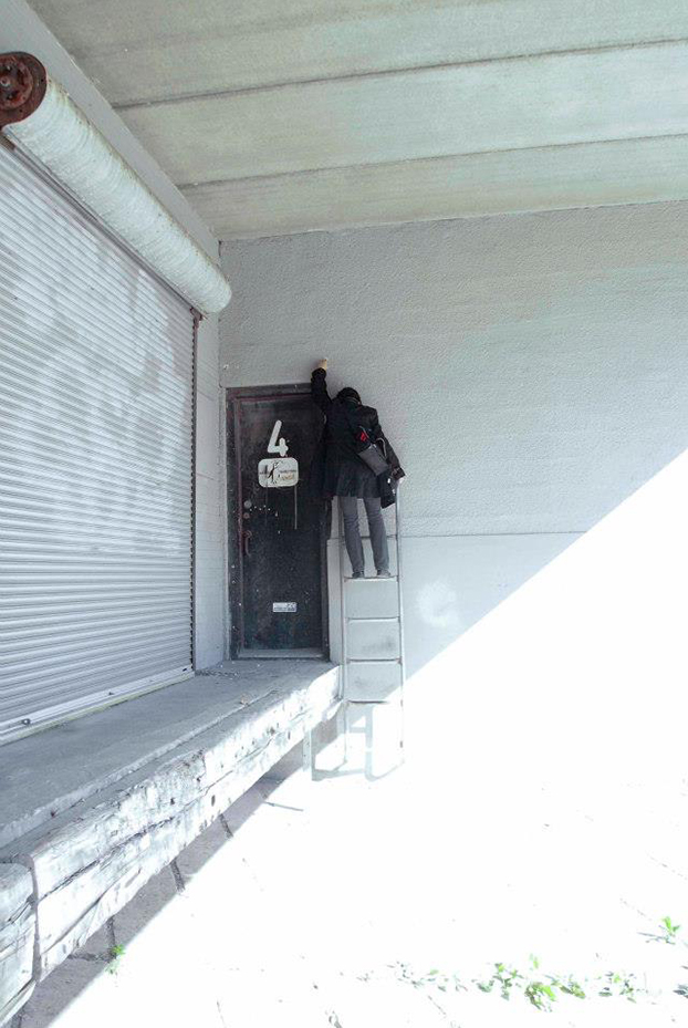 Nicole Panneton - Par le trou de la serrure l'indiscrétion - Sonder la track - 9 octobre 2013 - Crédit photographique Julie Laurin