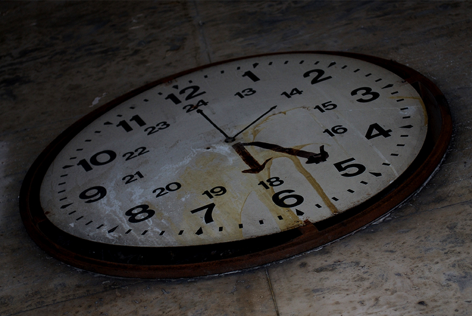 Nicole Panneton - Le temps qui passe - Photographie numérique - Projet Déambulation dans un lieu incertain - Crédit photographique Nicole Panneton - 2013