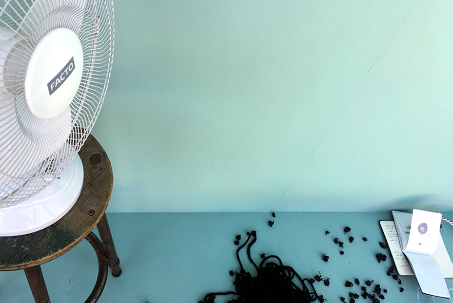 Nicole Panneton - Taire ce qui ne peut être dévoilé - L'Écrin - L'imprimerie centre d'artistes - Montréal - Crédit photographique Nicole Panneton - 12 juin 2018 - IMG3145